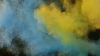 Close-up of Color Powder Splashing | Stock Footage - Videohive