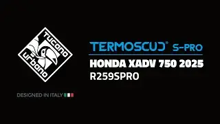 TUTORIAL TERMOSCUD® S-PRO R259SPRO - HONDA XADV 750 2025
