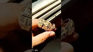 22kt Gold Ring Design || Hallmark Gold Ring Design || #shorts #shortvideo