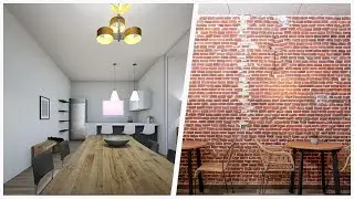 75 Contemporary Brick Wall Dining Room Design Ideas You'll Love 🪴