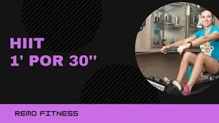 Treino de Remo Indoor - HIIT 1' por 30''