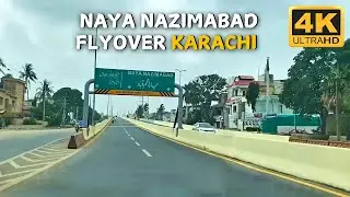 Naya Nazimabad Flyover Entry | Epic Karachi 4k Ultra HD