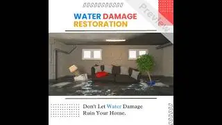 Water and Fire damage restoration Ad Video for Social Media #firedamage