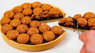 CROSTATA Cioccolato e Amaretti fatta in casa come in Pasticceria