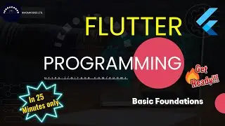 Flutter Programming Dart  For Beginners 2024-2025 | 