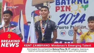 Mindanaoan KENT ZAMBRANO | The Batang Pinoy 2024 16-17 Cat Road Race Champion