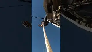 My own version of how to climb a mast solo