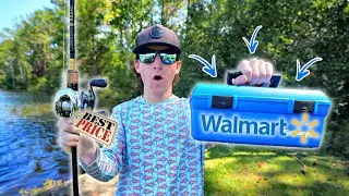 Building The Ultimate BUDGET Walmart Tackle Box (LOADED)