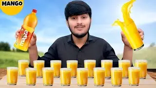 Juicy Mango Soda Challenge With 5 Contestants Absolute Fun : Winner Get Money As a Prize