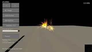 Spark Burst VFX Demo
