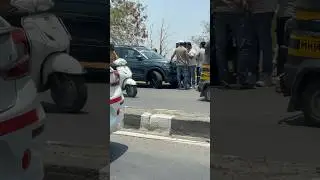 Dangerous accident on Expressway road #road #accidentnews #accident #car #damage #dangerous#travel