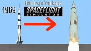 History Of Rockets In Spaceflight Simulator | No DLC Rockets
