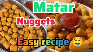 Matar nuggets #youtubevideo #trending #cooking #easyrecipe #viral #nuggets #bindassrahul