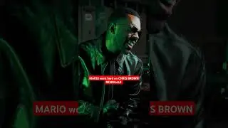 MARIO went hard on CHRIS BROWN  RESIDUALS #chrisbrown #shorts