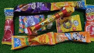 A lot of lollypops and sweet gems Enjoy 