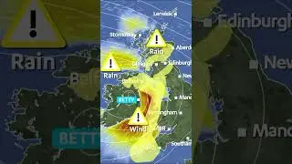 Scotland to be battered by heavy rain amid Storm Betty warning #stvnews #stv #scotland #weather