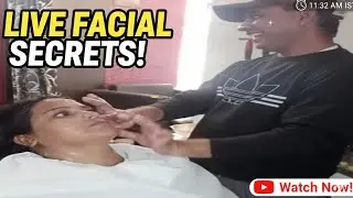 SAJID D is live! facial