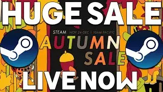 HUGE STEAM SALE LIVE RIGHT NOW - STEAM AUTUMN SALE 2021 TONS OF GREAT DEALS!