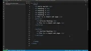 Basic HTML Tags   HTML5 Beginner