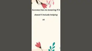 True Success Includes Others #TrueSuccess #SuccessWithPurpose #HelpOthersRise #LiftOthers   #quotes