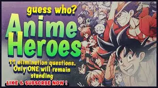 Last Anime Hero Standing &mdash; Shonen Legends Quiz ⚔️