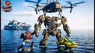 Optimus & Bumblebee Rescue Ironhide from the Deep Ocean: An Epic Autobot Recovery and Restoration