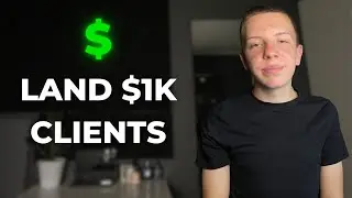How To Land Your First $1K Video Editing Client In 30 Days Or Less