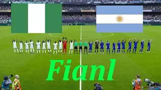 Nigeria vs Argentina - 2026 World Cup Final - Full Football Simulation PES