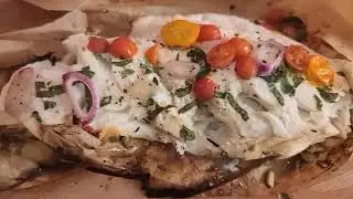 Halibut en Papillote
