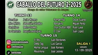 SHIFTS 13-14-15 START 1 FUTURITY 2 2025