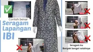 STANDAR SERAGAM IBI LAPANGAN ⁉️AKIBAT JAHIT ASAL ASALAN‼️