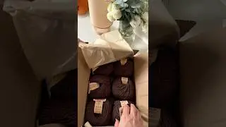 Autumn day & new yarn unboxing 🍂