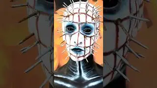 Who should i do from the hellraiser series next 👀 #pinhead #sfx #horror #makeup #halloween #horror
