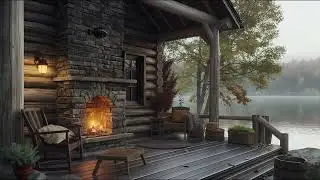 Autumn Relax & Warm Fireplace, Relaxing sleep music for meditation, stress relief & relaxation AlEx