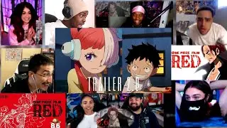 『One Piece Film Red - Official Trailer 2.0』| 「GRAND REACTION MASHUP」| GokuDas