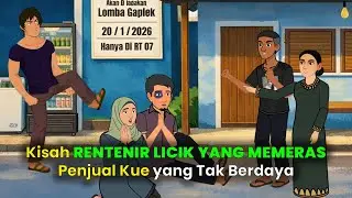 Drama Animasi : sang penjual kue yang berjuang dari jebakan hutang Sang Rentenir
