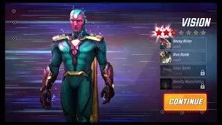 [*/\*] Marvel Strike Force - Unlocking Hero VISION