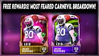 FREE REWARDS! MOST FEARED CARNEVIL BREAKDOWN!*FIRST LOOKS!* - Madden Mobile 23