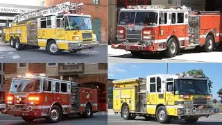 Pierce Fire Trucks Responding - Compilation