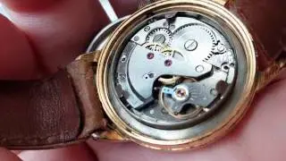 TEST FUNZIONAMENTO  OROLOGIO VINTAGE ZEDY 17 JEWELS CARICA MANUALE