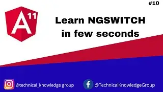 Angular 11 - ngSwitch Directive in Angular 11 