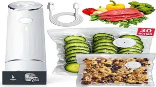 Chef Preserve Compact Vacuum Sealer for Food (Vacuum Sealer Machine + 30
