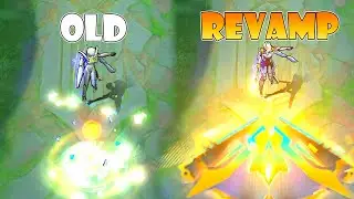 Lesley Revamp Stellaris Ghost VS OLD Skill Effects MLBB Comparison