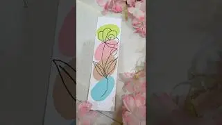 Easy Boho bookmark🔖                          #art #bookmarkideas #bohovibes