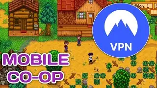 HOW TO PLAY MULTIPLAYER ON STARDEW VALLEY MOBILE 1.6 USING NORDVPN