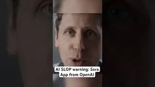 AI SLOP warning: Sora App from OpenAI
