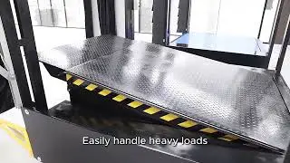 Industrial Hydraulic Dock Leveler with Telescopic Lip