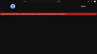 My Channel Got Terminated...