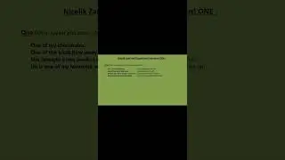 Quantitative Pronoun ONE in English #shorts