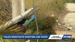 Vehicle crash and shooting on U.S. 1 in Fort Pierce leaves two injured